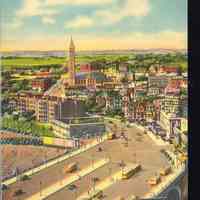 Postcard: Journal Square, Jersey City, NJ