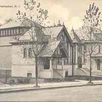 Postcard: Methodist Church., Weehawken, NJ