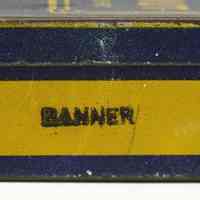          Baker's Coconut 'Banner' brand lithographed metal box; Franklin Baker Co., Hoboken, n.d., ca. 1924-1928. picture number 4
   