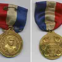          Medal: The City of Hoboken. Patrick R. Griffin, Mayor; both sides
   