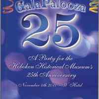 Program: Galapalooza 25. A Party for the Hoboken Historical Museum