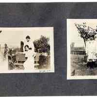          087 Leaf 46 - 2 Photos - Hoboken - Elysian Park 1914
   