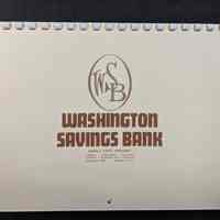 Washington Savings Bank Calendar, 1975