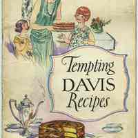 Tempting Davis Recipes. Published and Copyrighted (1925) by The Davis Baking Powder Company, Hoboken, N.J.
