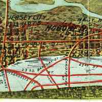         map detail Hoboken, Jersey City, Jersey City Heights, West Hoboken
   