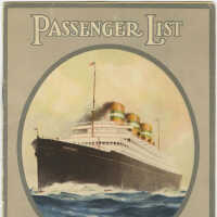          Passenger list: S.S. Veendam, Holland America Line, Rotterdam to New York via Boulogne sur mer & Southampton, Wed., June 30, 1926. picture number 7
   