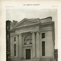          Photo illustrations, 2: First National Bank, Hoboken, N.J.; Kenneth M. Murchison, Architect; published in The American Architect, May 11, 1910. picture number 5
   
