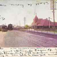 Postcard: Central R.R., Bayonne, NJ