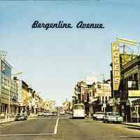 Postcard: Bergenline Avenue, West New York, NJ