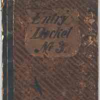 Plaintiffs & Defendants Index to Entry Docket No. 3, commencing May 2, 1884. (Hoboken District Court)