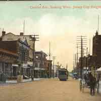 Postcard: Central Ave., Jersey City, NJ