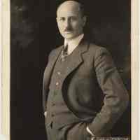 Sepia-tone photo portrait of Ole Singstad, Chief Engineer who completed the Holland Tunnel, ca. 1929, N.Y.