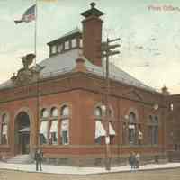 Postcard: Post Office, Hoboken, NJ