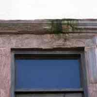          34: detail 1st floor window stonework, north facade, 6th window from east
   