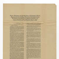          Report, Estimates & Specifications of Spielmann & Brush, Engineers, for the building of the sewers necessary to drain the district ... to Board of Health & Vital Statistics, (Hoboken) May 4, 1881. picture number 7
   