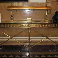 Customer counter from TD Banknorth building at 101 Washington Street, Hoboken, built 1929; removed in October 2008.