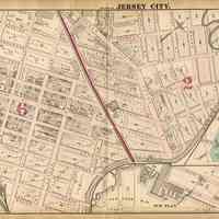         23 Hopkins 1873 Jersey City Plate M Pp 80-81
   