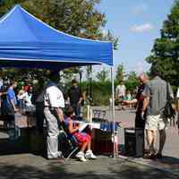 Digital color image of the 2004 Hoboken Pet Parade, along the Hoboken Waterfront, Sunday, September 26, 2004.