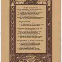          pg [8]: song lyrics My Old Kentucky Home
   