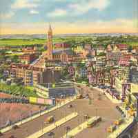 Postcard: Journal Square, Jersey City, NJ