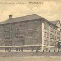 Postcard: High School, Bayonne, NJ