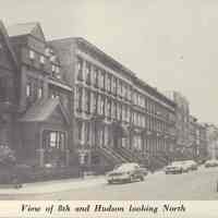 Postcard: Hudson Street, Hoboken, NJ