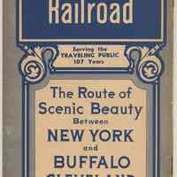 Timetable: Lackawanna R.R. long distance schedule, Aug. 1, 1942.