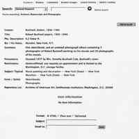          Smithsonian SIRIS sheet
   