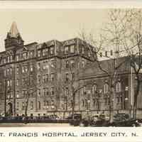 Postcard: St. Francis Hospital, Jersey City, NJ