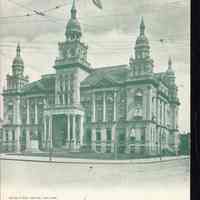 Postcard: City Hall, Jersey City, NJ