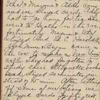 Diary of Florence Geraldine Miller, 716 Bloomfield St., Hoboken, Jan. 1 to Sept. 21, 1913