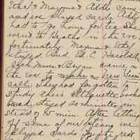 Diary of Florence Geraldine Miller, 716 Bloomfield St., Hoboken, Jan. 1 to Sept. 21, 1913