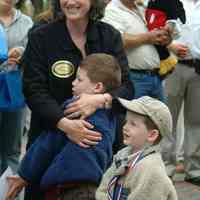 Digital color print of the 2006 Hoboken Baby Parade taken by Hartshorn Photography, May 15, 2006.