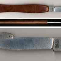 Steel eraser made by Keuffel & Esser Co., Hoboken, N.J., n.d., ca. 1920s-1930s.