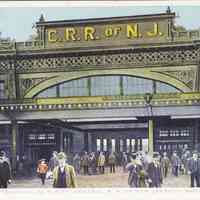          Postcard: Central RR, Jersey City, NJ picture number 1
   