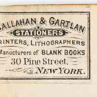          printer's ticket inside back cover; rotated 180
   
