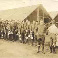 Postcard: Military, Hoboken, NJ