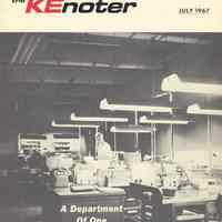 The KEnoter. July 1967. Vol 1, No. 7. Keuffel & Esser Co., Hoboken, N.J.