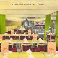 Postcard: Excell Restaurant, Jersey City, NJ