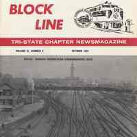 Block Line. Tri-state Chapter [NRHS] Newsmagazine. Vol. IX, No. V, Oct. 1981. Hoboken [Terminal] Rededication Commemorative Issue.