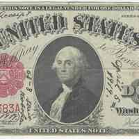          Bill 2: 1919 bill front
   