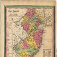          Map: New Jersey. Reduced From T. Gordon's (1834) Map By H.S. Tanner. Published by S. Augustus Mitchell, Philadelphia, 1846. picture number 7
   