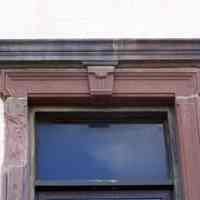          37: detail 1st floor window stonework, north facade, 9th window from east
   