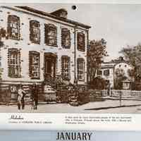          artwork for January: Hoboken, Astor Villa
   