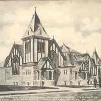 Postcard: Park Methodist Episcopal Church, Weehawken, NJ