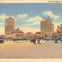Postcard: Journal Square, Jersey City, NJ