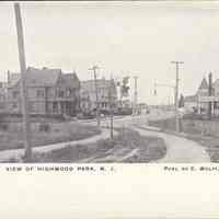 Postcard: Highwood Park, Weehawken, NJ