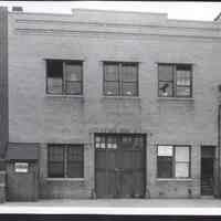 B&W photo of industrial building at 169-171 York Street, Jersey City.