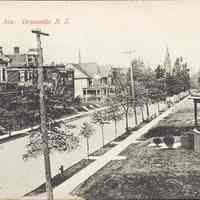 Postcard: Danforth Ave., Jersey City, NJ