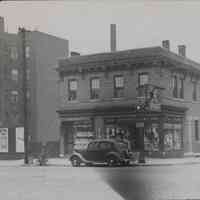          B&W photo of mixed-use apartment building at an 6129 Park Avenue, West New York. picture number 1
   